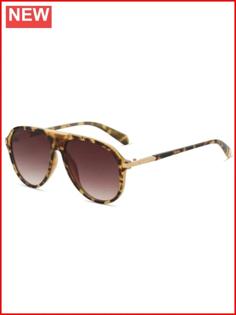 70s Retro Large Shield Aviator Sunglasses Unisex